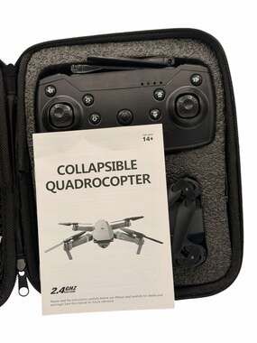 Eachine E58 Collapsible Quadrocopter Drone with 2.4GHz Remote and Case